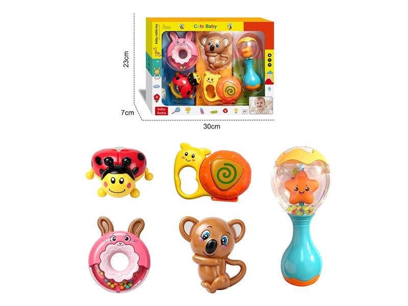BABY RATTLE 5PCS - HP1267874