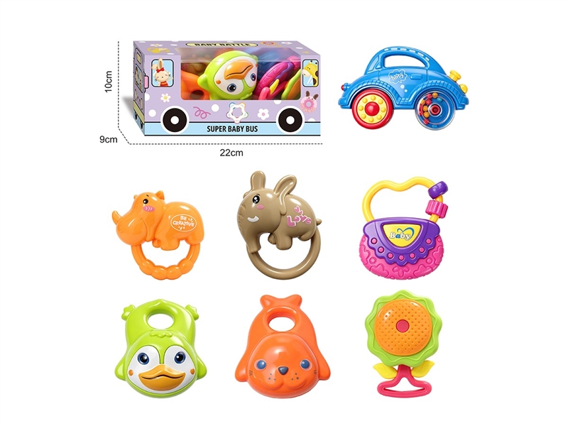 BABY RATTLE 7PCS - HP1267890