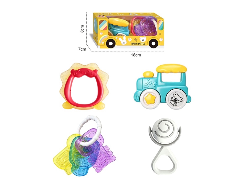 BABY RATTLE 4PCS - HP1267895