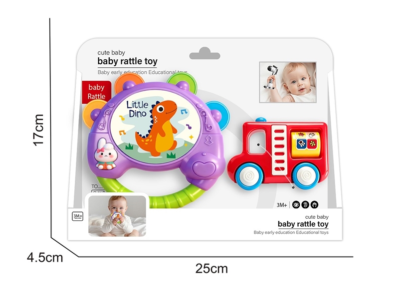 BABY RATTLE W/LIGHT & MUSIC(NOT INCLUDED BATTERY) - HP1267902