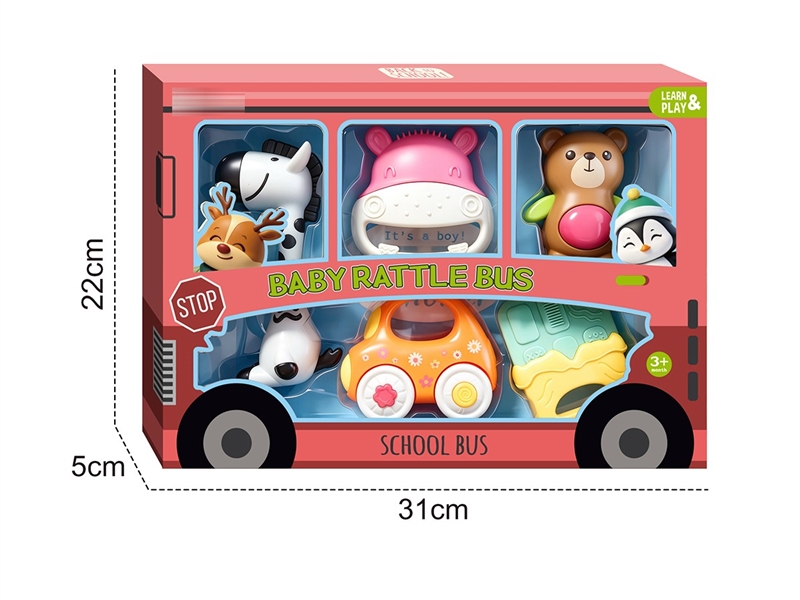 BABY RATTLE 5PCS - HP1267908