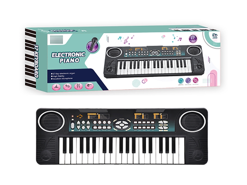 37 KEYS ELECTRONIC ORGAN W/MICROPHONE - HP1267932