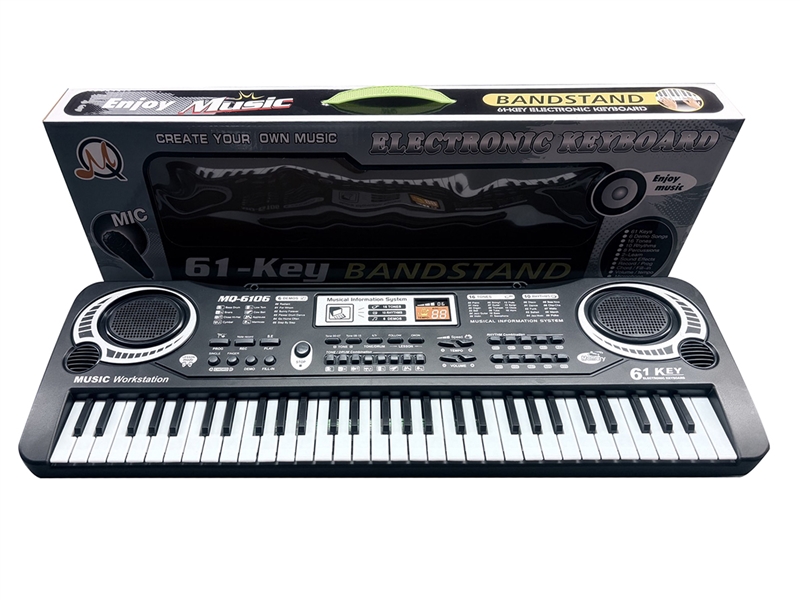 61 KEYS ELECTRONIC ORGAN W/MICROPHONE - HP1267933