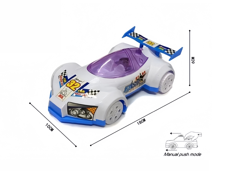 PULL LINE CAR W/LIGHT,2COLORS - HP1267963