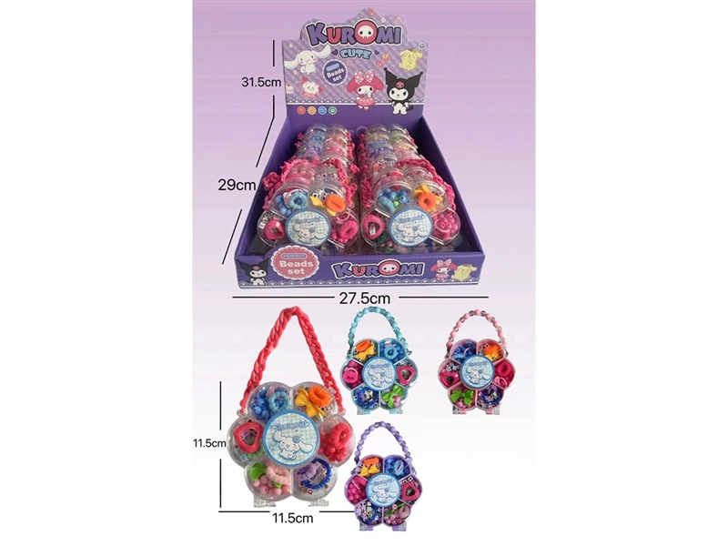 BEAUTY SET 12PCS/DISPLAY BOX,4COLORS - HP1268022