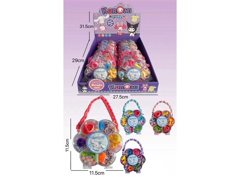 BEAUTY SET 12PCS/DISPLAY BOX,4COLORS - HP1268023
