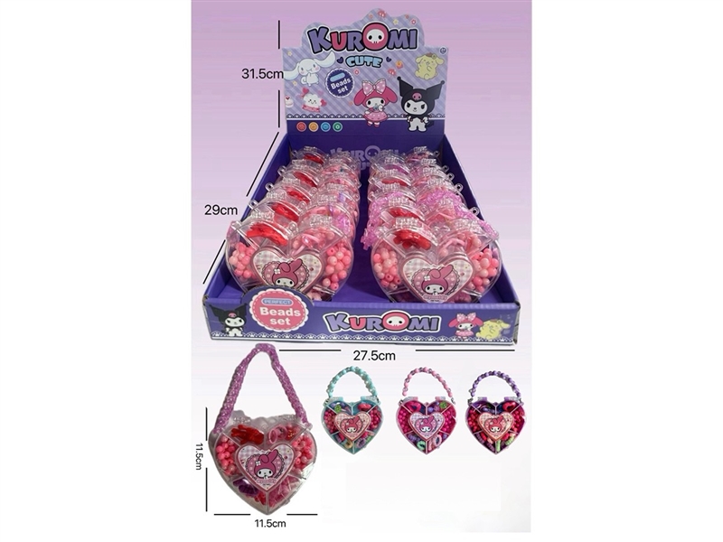 BEAUTY SET 12PCS/DISPLAY BOX,4COLORS - HP1268029