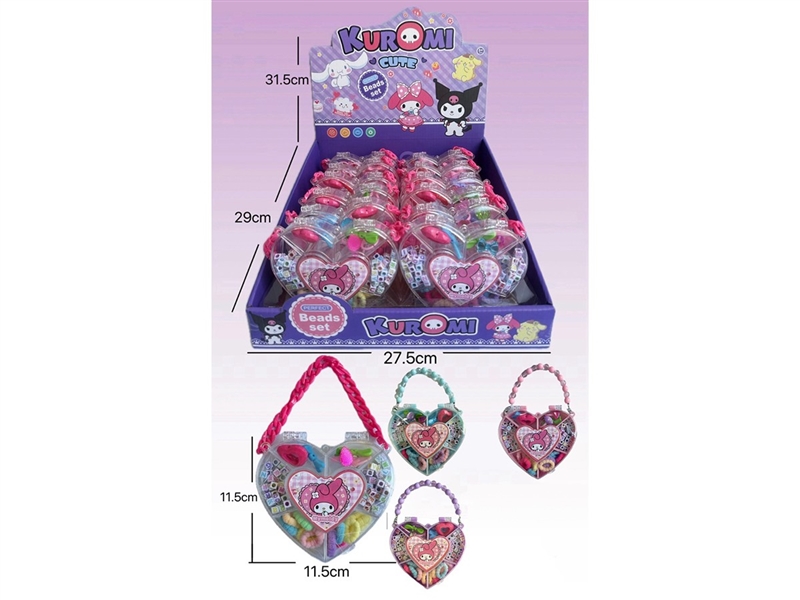 BEAUTY SET 12PCS/DISPLAY BOX,4COLORS - HP1268030