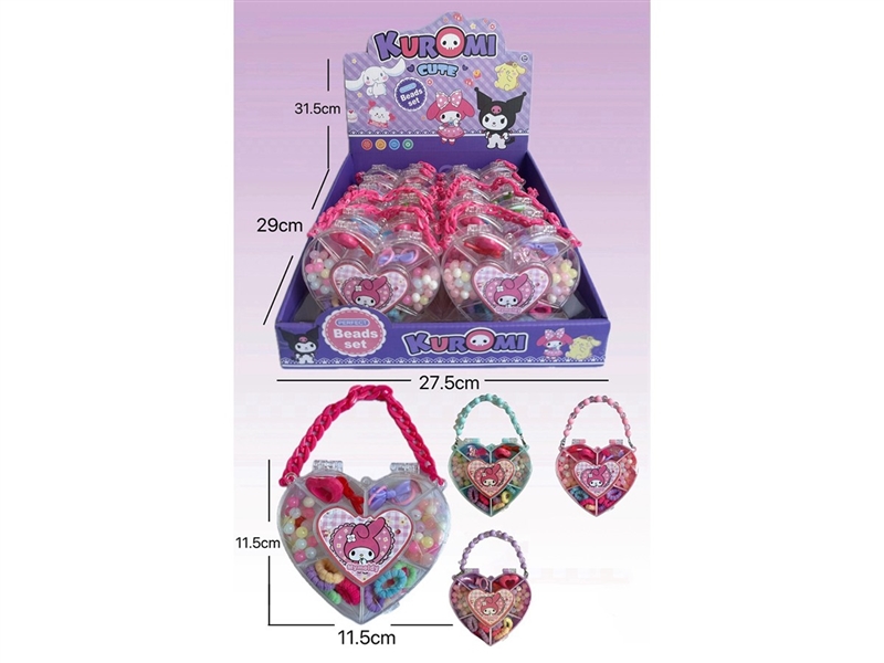 BEAUTY SET 12PCS/DISPLAY BOX,4COLORS - HP1268031