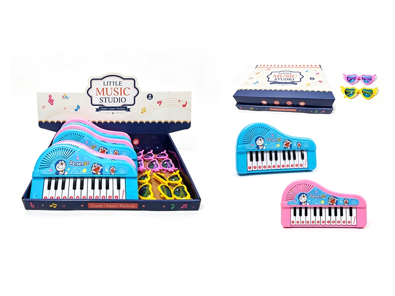 ELECTRONIC ORGAN 6PCS/DISPLAY BOX,2COLORS(NOT INCLUDED BATTERY) - HP1268102