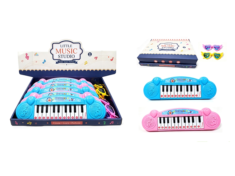 ELECTRONIC ORGAN 6PCS/DISPLAY BOX,2COLORS(NOT INCLUDED BATTERY) - HP1268111