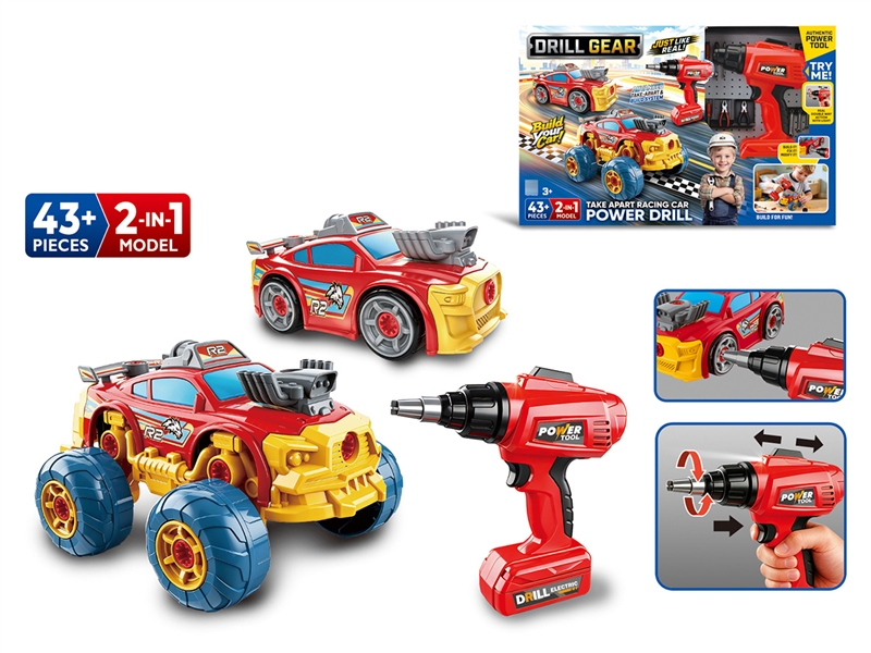 2 IN 1 FREE WAY TRUCK W/POWER DRILL(INCLUDE BATTERY) - HP1268203