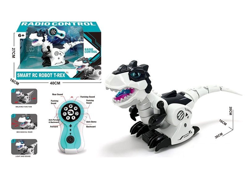 R/C 8-CHANNEL DINOSAUR W/LIGHT & SOUND(NOT INCLUDED BATTERY) - HP1268263