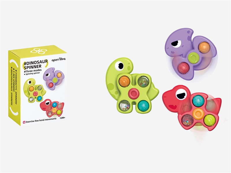 DINOSAUR SPINNER 3PCS - HP1268599