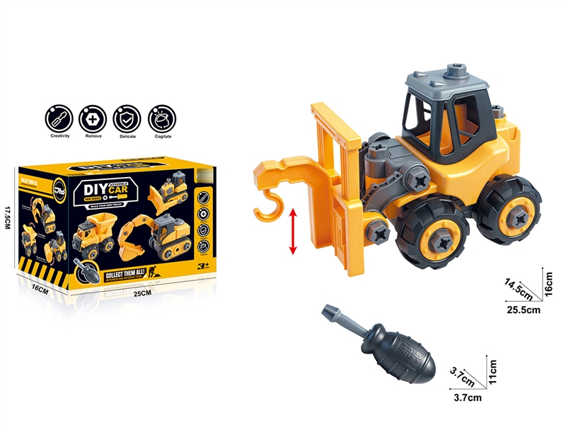 DIY ASSEMBLE CONSTRUCTION CAR - HP1268623