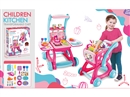 KITCHEN TRANSFORMABLE CART W/LIGHT & MUSIC