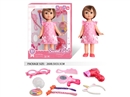 12" BLOW MOLD DOLL W/ACCESSORIES