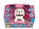 B/O PLUSH PET W/DOCTOR SET,2COLOURS(NOT INCLUDED BATTERY)