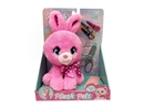 B/O PLUSH PET W/BEAUTY SET,2ASST(NOT INCLUDED BATTERY)