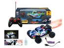 1:18 5-CHANNE R/C CAR W/SPRAY & LIGHT