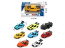 PULL BACK DIE-CAST CAR,8ASST