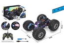 R/C STUNT CAR W/LIGHT & SPRAY