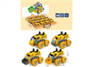 FRICTION STUNT CONSTRUCTION CAR,12PCS/DISPLAY BOX