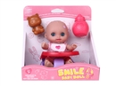 5"RUBBER DOLL W/ACCESSORIES