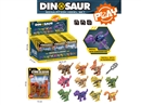 ASSEMBLE DINOSAUR , 36PCS/DISPLAY BOX