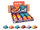 FREE WAY VINYL CAR,6ASST,12PCS/DISPLAY BOX