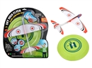 FRISBEE & PLANE SET,3COLOURS