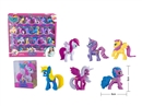 VINYL HORSE SET , 24PCS/DISPLAY BOX