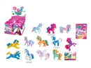 VINYL HORSE SET , 36PCS/DISPLAY BOX