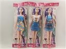 11" JOINTS BODY DOLL W/ACCESSORIES,3ASST