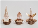 7"*6.5"CHRISTMAS BASKET