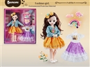 12"JOINTS BODY DOLL W/3D EYES & ACCESSORIES