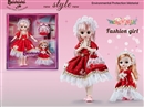 12"JOINTS BODY DOLL W/3D EYES & ACCESSORIES