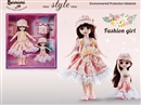 12"JOINTS BODY DOLL W/3D EYES & ACCESSORIES