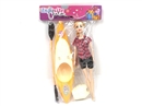 11" JOINTS BODY DOLL W/ACCESSORIES