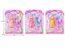 7寸花仙子芭比娃娃+精灵马