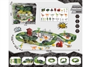 B/O DINOSAUR RACE TRACK W/LIGHT 189PCS