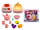 KITCHEN SET W/LIGHT & SOUND & SPRAY（WATER CIRCULATION）