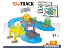 B/O RAIL TRAIN W/LIGHT 24PCS,2ASST