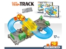 B/O RAIL TRAIN W/LIGHT 17PCS,2ASST