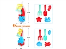 BEACH TOYS 5PCS,2ASST