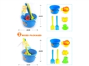 BEACH TOYS 6PCS,2ASST