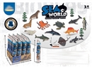 15PCS MARINE ANIMAL SET, 16PCS/DISPLAY BOX