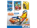 CATAPULT RAIL CAR W/2PCS  DIE-CAST CAR
