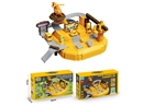 CONSTRUCTION RAIL CAR SET W/FREE WAY CAR 2PCS