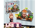 BUILDING BLOCK 70PCS & 2DOLLS